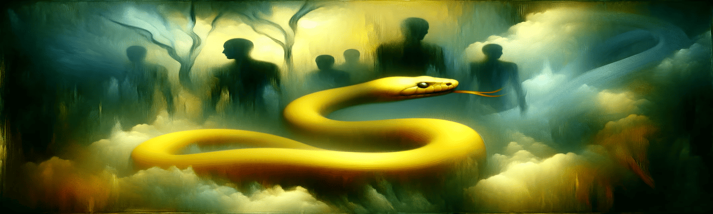 rüyada sarı yılan görmek